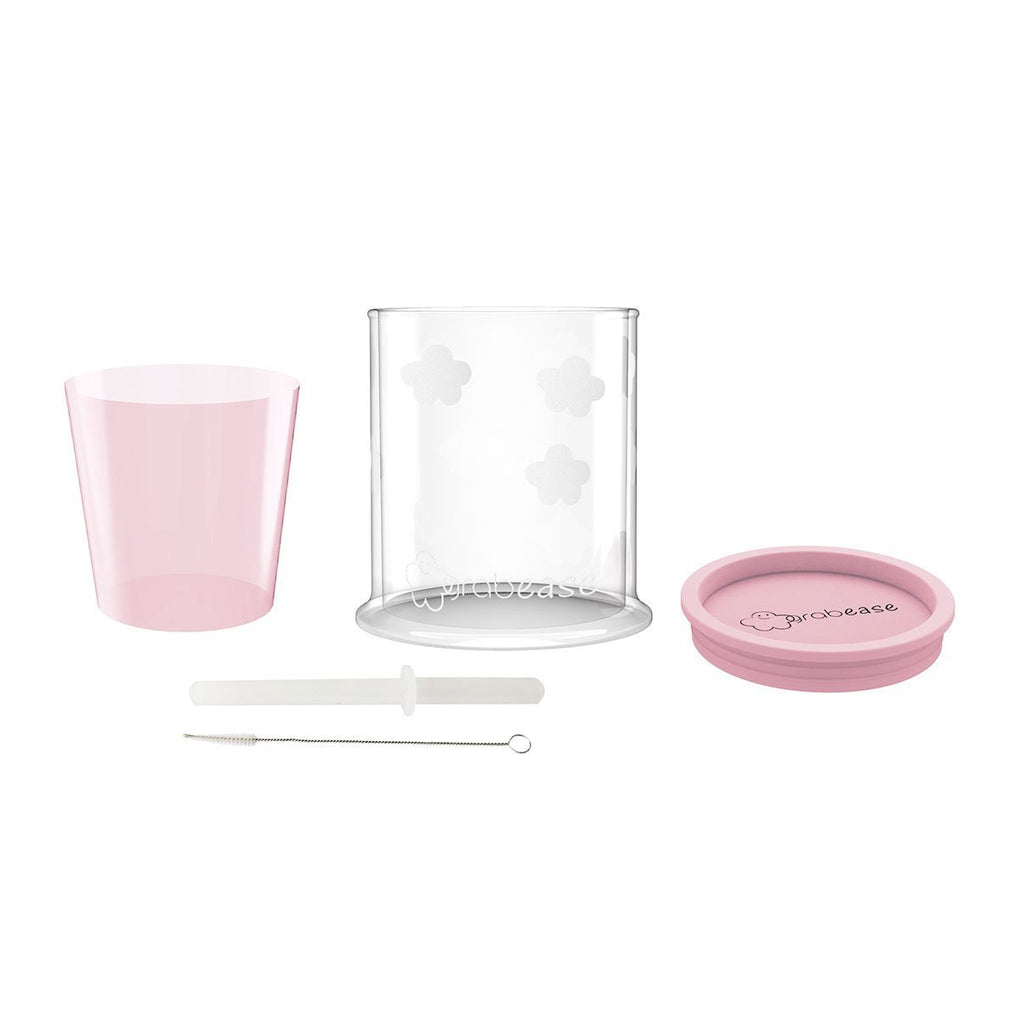 Grabease Spoutless Sippy Convertible Training Cup Set, Bpa-free